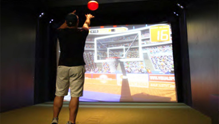 虚拟篮球体验(模拟篮球VR游戏)